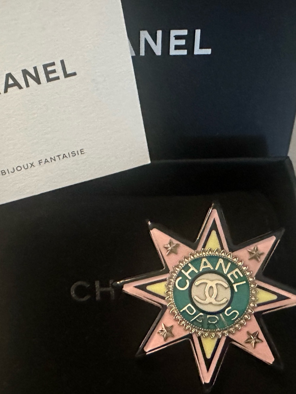 CHANEL STAR BROOCH